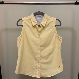 Tommy Hilfiger Sleeveless Button-Up Shirt